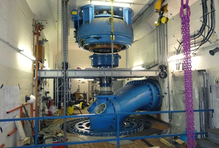 Hydropower Anlagenservice von Hydropower-Anlage